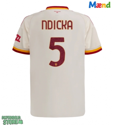 AS Roma Evan Ndicka #5 Replika Udebanetrøje 2026-27 Kortærmet